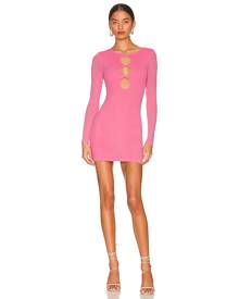 superdown Pamela Cut Out Dress in Pink. - size M (also in L, S, XL, XS)