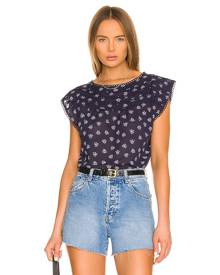 Steve Madden Have a Lace Top in Navy. - size L (also in M, S, XS) Steve Madden Have a Lace Top in Navy. - size L (also in M, S, XS)
