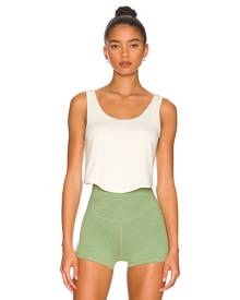 WellBeing + BeingWell Paloma Tank in White. - size L (also in XL)