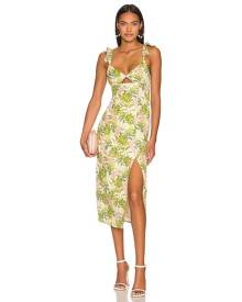 CAMI NYC Milan Dress in Green. - size L (also in M, S, XL, XS, XXS)