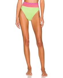 BEACH RIOT Heidi Bottom in Green. - size S (also in XS)