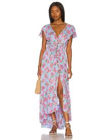 Tiare Hawaii New Moon Maxi Dress in Baby Blue. - size M/L (also in S/M)