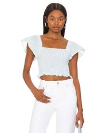Steve Madden Sucker For You Top in Baby Blue. - size L (also in M, S) Steve Madden Sucker For You Top in Baby Blue. - size L (also in M, S)