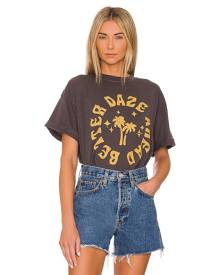 Girl Dangerous Better Daze Ahead Palm Tee in Charcoal. - size S (also in XS)