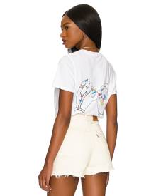 Lauren Moshi Croft Classic Tee in White. - size L (also in M, S, XS)