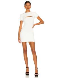 superdown Lola Cut Out Dress in White. - size L (also in M, S, XS)