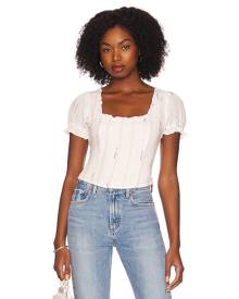 Free People Serotonin Top in Ivory. - size L (also in M, S, XS)