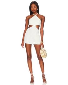 MAJORELLE Catarah Romper in Ivory. - size L (also in M, S, XL, XS, XXS) MAJORELLE Catarah Romper in Ivory. - size L (also in M, S, XL, XS, XXS)