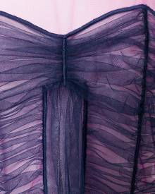 Viktor & Rolf - Dress With Hole short dress - women - Nylon - XS/S, M/L - PURPLE Viktor & Rolf - Dress With Hole short dress - women - Nylon - XS/S, M/L - PURPLE