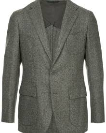 D'urban - tweed blazer jacket - men - Wool - 48 - Multicolour