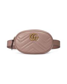 Gucci - GG Marmont matelassé belt bag - women - Leather/metal - 95, 85, 75 - Neutrals