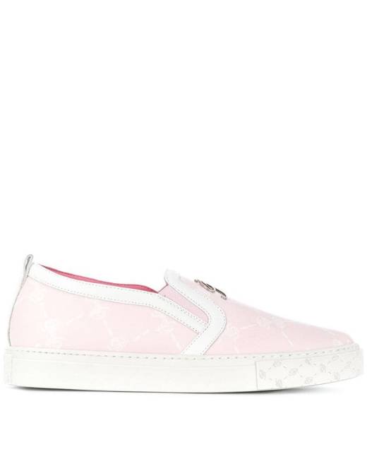 pink slip on trainers womens