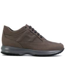 Hogan - panelled sneakers - men - Rubber/Leather - 10, 11, 8, 5 - Brown