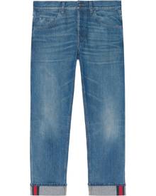Gucci - Stonewashed Classic Jeans - Men - Spandex/Elastane/Cotton - 50 - Black