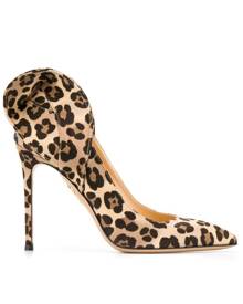 Charlotte Olympia - Blake leopard pumps - women - Leather/Satin - 40, 39 - Brown Charlotte Olympia - Blake leopard pumps - women - Leather/Satin - 40, 39 - Brown