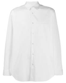 Comme Des Garçons Shirt - mask patchwork shirt - men - Cotton - S - White