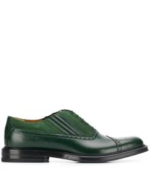 Gucci - lace-up brogues - men - Leather/Rubber - 10 - Green