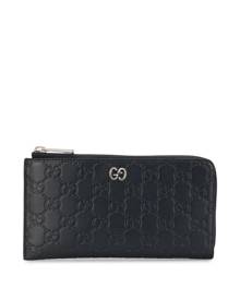 Gucci Men's Signature Clutch 495562 Black