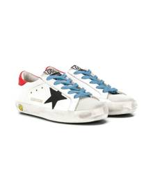 Golden Goose Kids - Superstar sneakers - kids - Cotton/Leather/Rubber - 28, 30, 32 - White Golden Goose Kids - Superstar sneakers - kids - Cotton/Leather/Rubber - 28, 30, 32 - White