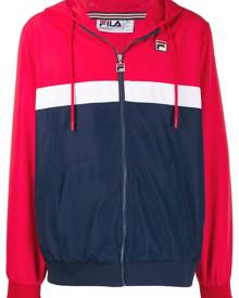 Fila - zipped hooded jacket - men - Polyester - S, XS, XL, M, L - Red