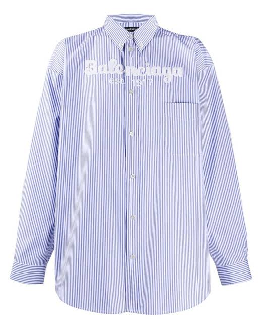Balenciaga Men's Long Sleeve Shirts - Clothing | Stylicy