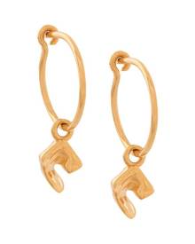Coup De Coeur - vortex hoop earrings - women - 18kt Gold Vermeil - One Size - GOLD Coup De Coeur - vortex hoop earrings - women - 18kt Gold Vermeil - One Size - GOLD