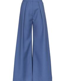 Vika Gazinskaya - high-rise flared trousers - women - Wool - 34, 40, 42 - Blue Vika Gazinskaya - high-rise flared trousers - women - Wool - 34, 40, 42 - Blue