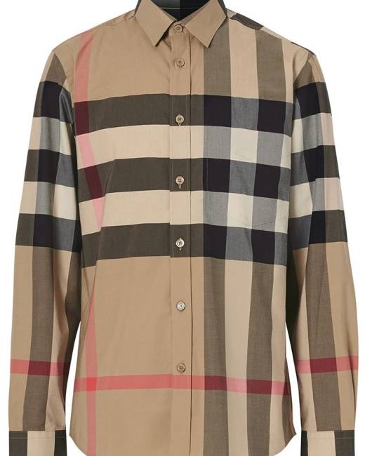 Burberry Men's Long Sleeve Shirts - Clothing | Stylicy