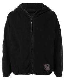 NILøS - zipped sleeve hooded jacket - men - Polyester - 2, 3 - Black