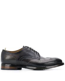 Officine Creative - lace-up brogues - men - Leather/Rubber - 40.5 - Black