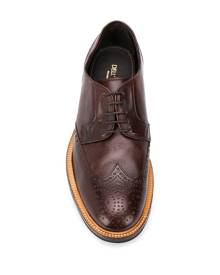 Dell'oglio - lace-up brogues - men - Leather/Rubber - 41.5, 42 - Brown