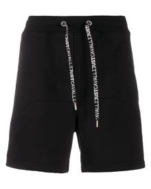 Just Cavalli - relaxed-fit drawstring track shorts - men - Cotton - XS, S, M - Black