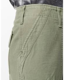 FRAME - slim-fit cargo-style trousers - women - Cotton - 28, 27, 30, 24 - Green