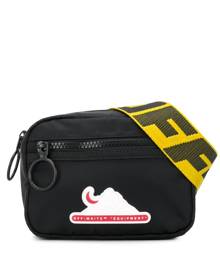 Off-White - Equipment logo patch belt bag - men - Nylon/Polyester - One Size - Black