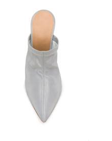 Yeezy - 120 wedge mules - women - Leather/Polyester - 36, 36.5, 37, 37.5, 38, 39, 39.5, 40 - SILVER