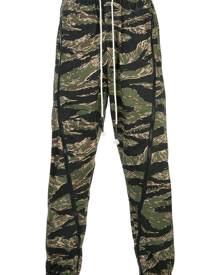 Mostly Heard Rarely Seen - camouflage track pants - men - Cotton - S, M, L, XL - Green