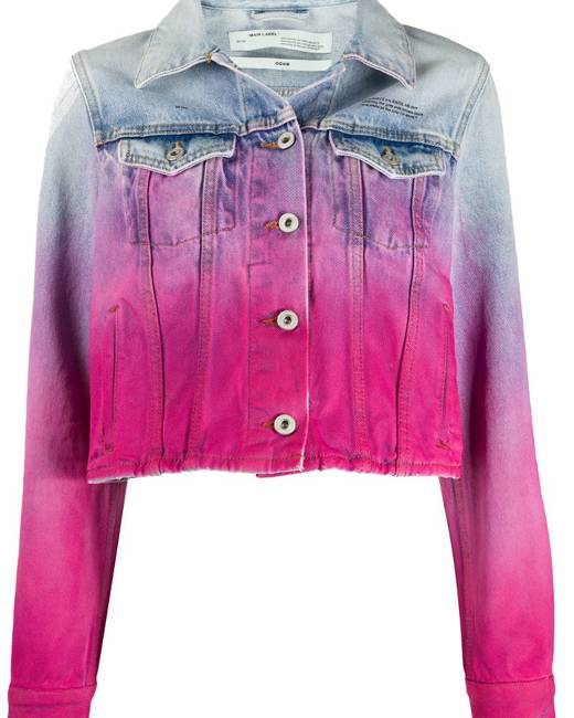 light pink denim jacket womens