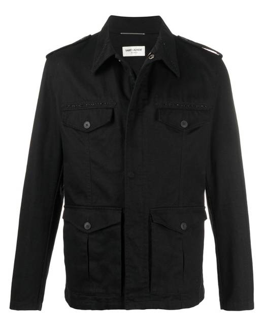 Yves Saint Laurent Men’s Military Jackets | Stylicy USA