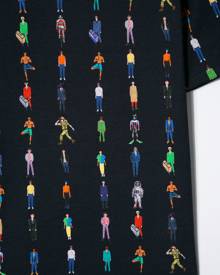 Paul Smith Junior - all-over print T-shirt - kids - Cotton - 5 yrs, 4 yrs, 10 yrs - Black Paul Smith Junior - all-over print T-shirt - kids - Cotton - 5 yrs, 4 yrs, 10 yrs - Black