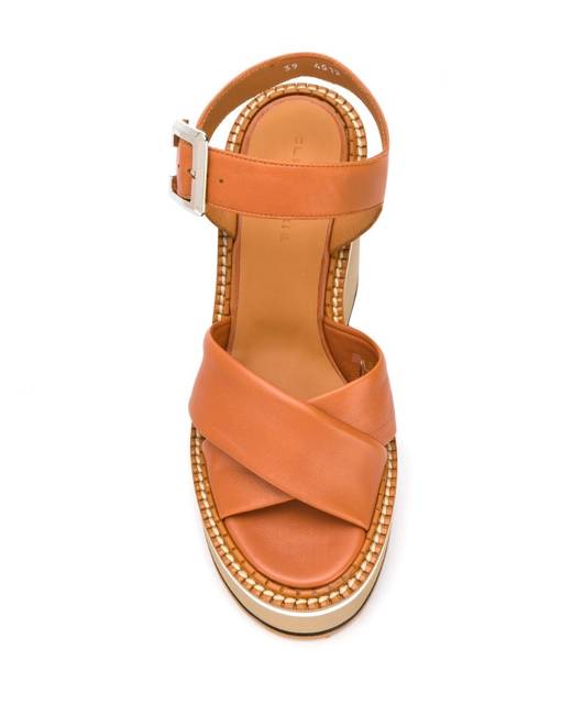 Clergerie discount fleur sandals