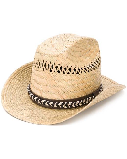 Saint Laurent mens straw hat. 59/L. $895