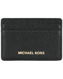 Michael Kors Michael Pebble Leather Trifold Wallet in Pink