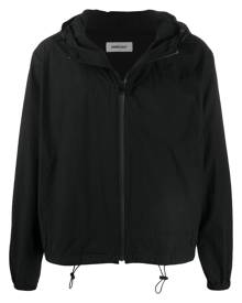 AMBUSH - hooded zipped jacket - men - Cotton - 1, 2, 3 - Black