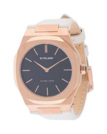 D1 Milano - Onyx 34mm watch - women - Calf Leather/stainless steel - One Size - White D1 Milano - Onyx 34mm watch - women - Calf Leather/stainless steel - One Size - White