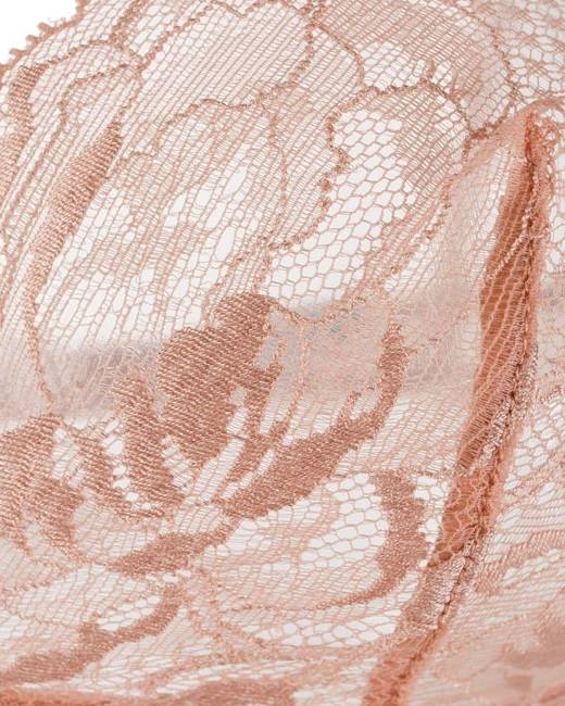 LA PERLA Embroidered tulle underwired bra
