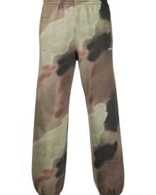 Off-White - camouflage-print track pants - men - Cotton - XS, S, L - Green