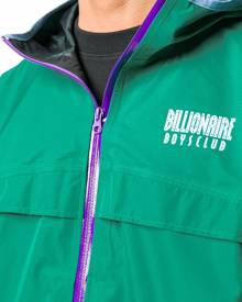 Billionaire Boys Club - zipped hooded track jacket - men - Polyester - S, L - Green