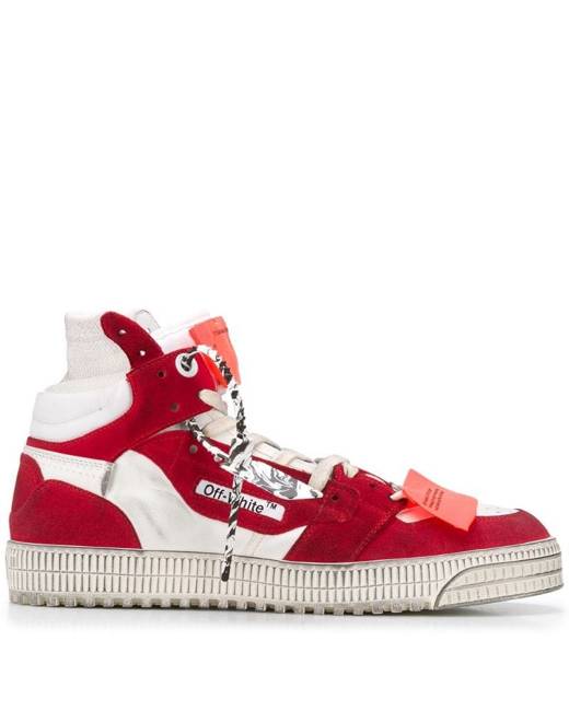 Off-White Men's High Sneakers - Shoes | Stylicy USA
