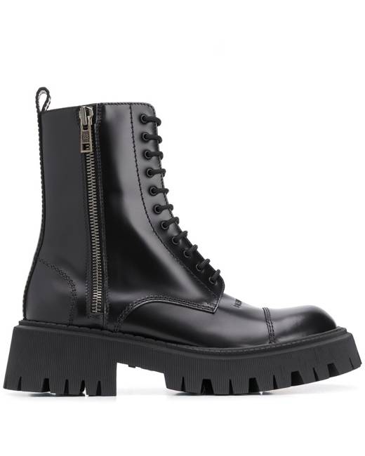 関税送料無料【BALENCIAGA】TRACTOR 20MM ブーツ 