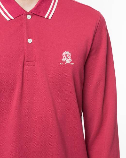 Red Men's Polo T-Shirts - Clothing | Stylicy USA